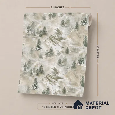 23863 | 10 Meter x 21 Inches Nature Look Wallpaper - 57.41 Sq. Ft. | Minimum 15% wastage during installation
