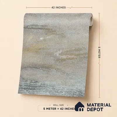 88104 | Grey Stone Streaks Textured Wallpaper - 5 Meter x 42 Inches, 57.41 Sq. Ft. (Min. 15% Wastage)
