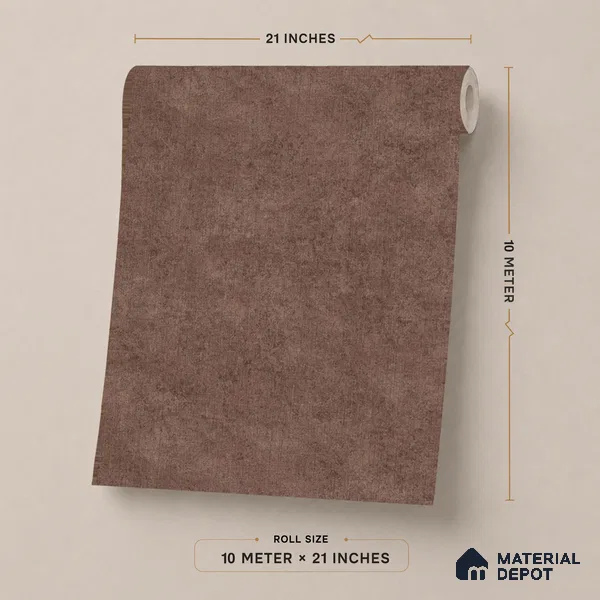 9061 | 10 Meter x 21 Inch  Fabric Look Wallpaper - 57 Sq. Ft. | Minimum 10% wastage during installation