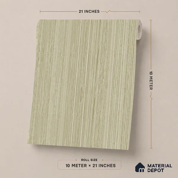 9066 | 10 Meter x 21 Inch Stripes Look Wallpaper - 57 Sq. Ft. | Minimum 15% wastage during installation