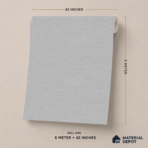 74036-3 | 5 Meter x 42 Inch 74036 Plain Look Wallpaper - 57.41 Sq. Ft. | Minimum 10% wastage during installation