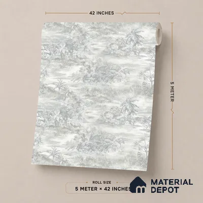 74041-2 | 5 Meter x 42 Inch 74041 Nature Look Wallpaper - 57.41 Sq. Ft. | Minimum 15% wastage during installation