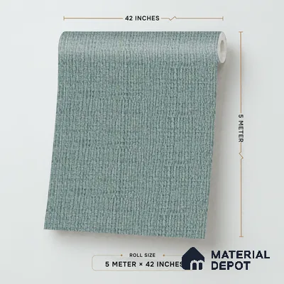 88673-7 | 5 Meter x 42 Inches Fabric Look Wallpaper - 57 Sq. Ft. | Minimum 10% wastage during installation