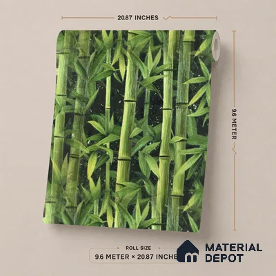 170-54 | 9.6 Meter x 20.87 Inches Nature Look Wallpaper - 54.77 Sq. Ft. | Minimum 15% wastage during installation