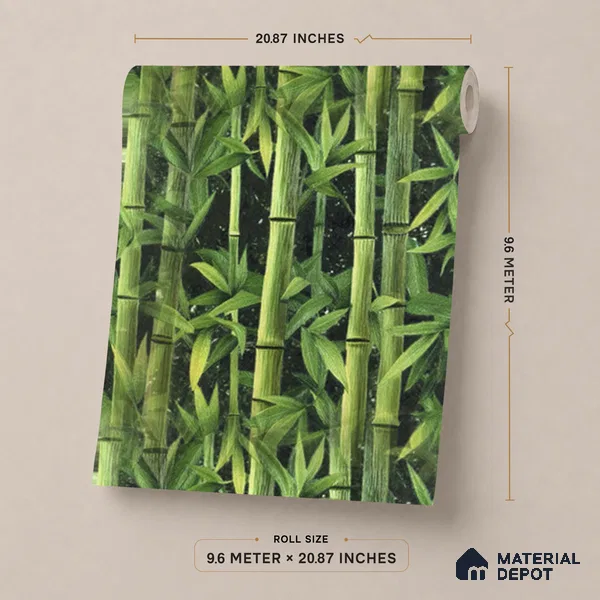 170-54 | 9.6 Meter x 20.87 Inches Nature Look Wallpaper - 54.77 Sq. Ft. | Minimum 15% wastage during installation