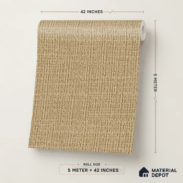 88660-4 | 5 Meter x 42 Inches Fabric Look Wallpaper - 57 Sq. Ft. | Minimum 10% wastage during installation