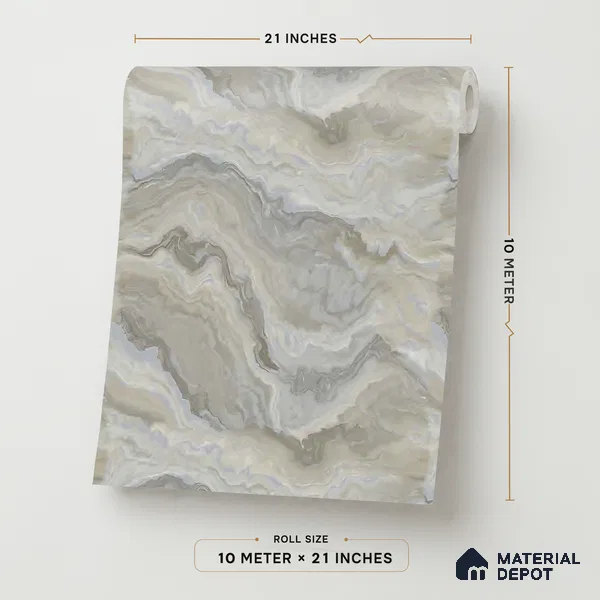 8068 | 10 Meter x 21 Inches Stone Look Wallpaper - 57.41 Sq. Ft.