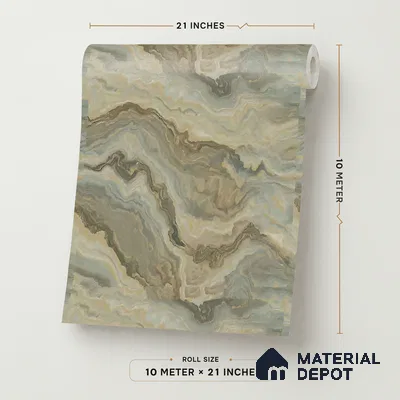 8069 | 10 Meter x 21 Inches Stone Look Wallpaper - 57.41 Sq. Ft.