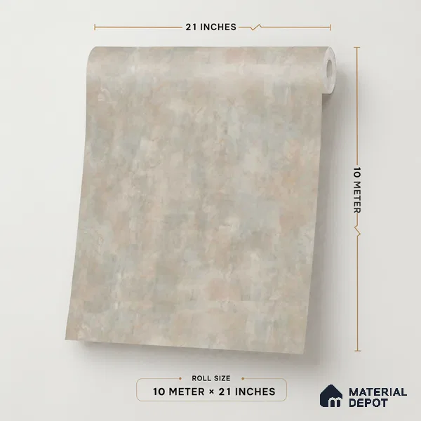 8074 | 10 Meter x 21 Inches Stone Look Wallpaper - 57.41 Sq. Ft.