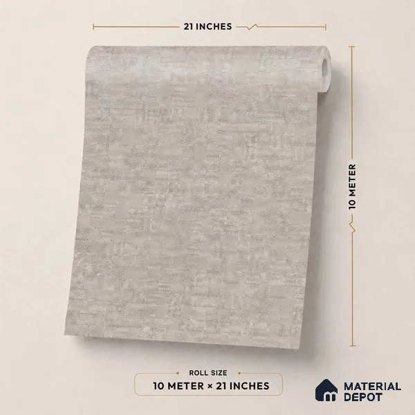 13366 | 10 Meter x 21 Inch  Stone Look Wallpaper - 57 Sq. Ft.