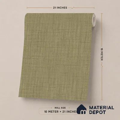 51244104 | 10 Meter x 21 Inch  Fabric Look Wallpaper - 57 Sq. Ft.