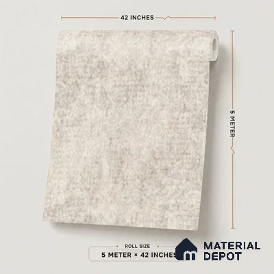 10339-2 | 5 Meter x 42 Inches Fabric Look Wallpaper - 57 Sq. Ft.