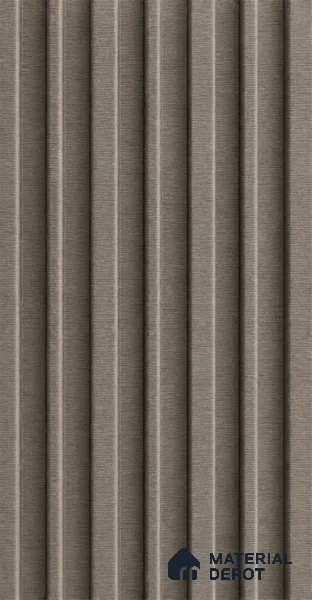 Oak Noir 10 ft x 0.89 ft (3060x270 mm) Stripes Design Interior & Exterior Wall & Ceiling Panel - 20 mm | Suitable for Balcony, Facade & Open Area | Width is Subjected to 5% Variation