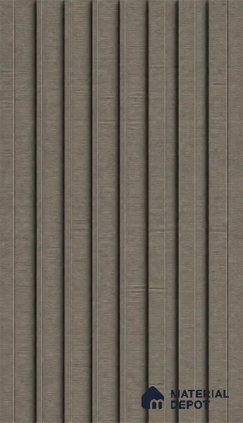 Oak Noir 10 ft x 0.89 ft (3060x270 mm) Unic Design Interior & Exterior Wall & Ceiling Panel - 15 mm | Suitable for Balcony, Facade & Open Area | Width is Subjected to 5% Variation