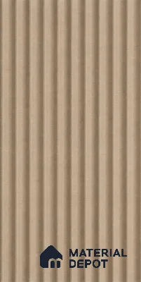 Noce Grande 10 ft x 0.85 ft (3060x260 mm) Prism Design Interior & Exterior Wall & Ceiling Panel - 21 mm | Suitable for Balcony, Facade & Open Area | Width is Subjected to 5% Variation