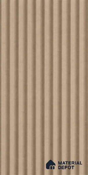 Noce Grande 10 ft x 0.85 ft (3060x260 mm) Prism Design Interior & Exterior Wall & Ceiling Panel - 21 mm | Suitable for Balcony, Facade & Open Area | Width is Subjected to 5% Variation