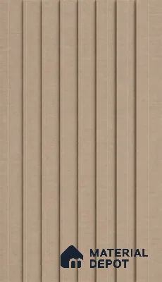 Noce Grande 10 ft x 0.89 ft (3060x270 mm) Unic Design Interior & Exterior Wall & Ceiling Panel - 15 mm | Suitable for Balcony, Facade & Open Area | Width is Subjected to 5% Variation