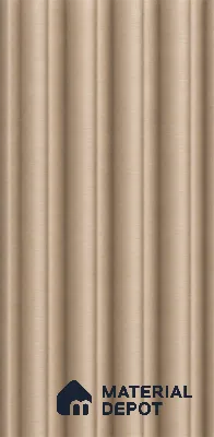 Noce Grande 10 ft x 0.7 ft (3060x215 mm) Dome Design Interior & Exterior Wall & Ceiling Panel - 20 mm | Suitable for Balcony, Facade & Open Area | Width is Subjected to 5% Variation