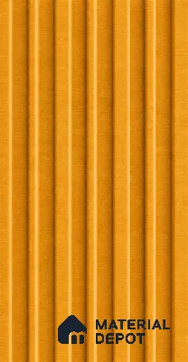 Gold Maple 10 ft x 0.89 ft (3060x270 mm) Stripes Design Interior & Exterior Wall & Ceiling Panel - 20 mm | Suitable for Balcony, Facade & Open Area | Width is Subjected to 5% Variation