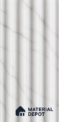 Royal Statuario 10 ft x 0.7 ft (3060x215 mm) Dome Design Interior & Exterior Wall & Ceiling Panel - 20 mm | Suitable for Balcony, Facade & Open Area | Width is Subjected to 5% Variation