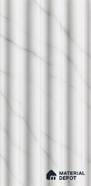 Royal Statuario 10 ft x 0.7 ft (3060x215 mm) Dome Design Interior & Exterior Wall & Ceiling Panel - 20 mm | Suitable for Balcony, Facade & Open Area | Width is Subjected to 5% Variation