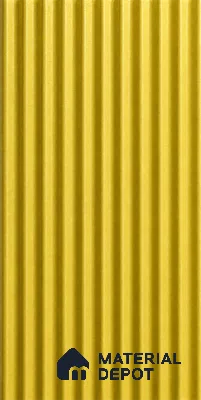 Oro 10 ft x 0.85 ft (3060x260 mm) Prism Design Interior & Exterior Wall & Ceiling Panel - 21 mm | Suitable for Balcony, Facade & Open Area | Width is Subjected to 5% Variation