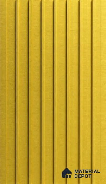 Oro 10 ft x 0.89 ft (3060x270 mm) Unic Design Interior & Exterior Wall & Ceiling Panel - 15 mm | Suitable for Balcony, Facade & Open Area | Width is Subjected to 5% Variation