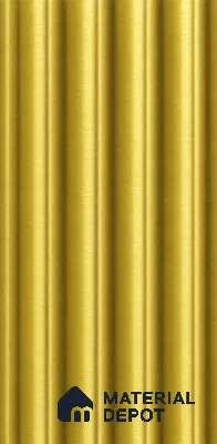 Oro 10 ft x 0.7 ft (3060x215 mm) Dome Design Interior & Exterior Wall & Ceiling Panel - 20 mm | Suitable for Balcony, Facade & Open Area | Width is Subjected to 5% Variation