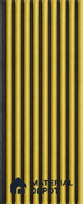 Oro 10 ft x 0.85 ft (3060x260 mm) Prism Dual Tone Design Interior & Exterior Wall & Ceiling Panel - 21 mm | Suitable for Balcony, Facade & Open Area | Width is Subjected to 5% Variation