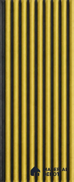 Oro 10 ft x 0.85 ft (3060x260 mm) Prism Dual Tone Design Interior & Exterior Wall & Ceiling Panel - 21 mm | Suitable for Balcony, Facade & Open Area | Width is Subjected to 5% Variation