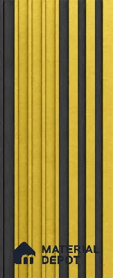 Oro 10 ft x 0.89 ft (3060x270 mm) Unic Dual Tone Design Interior & Exterior Wall & Ceiling Panel - 15 mm | Suitable for Balcony, Facade & Open Area | Width is Subjected to 5% Variation