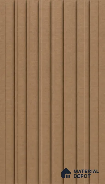 Rame 10 ft x 0.89 ft (3060x270 mm) Unic Design Interior & Exterior Wall & Ceiling Panel - 15 mm | Suitable for Balcony, Facade & Open Area | Width is Subjected to 5% Variation