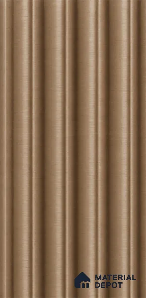 Rame 10 ft x 0.7 ft (3060x215 mm) Dome Design Interior & Exterior Wall & Ceiling Panel - 20 mm | Suitable for Balcony, Facade & Open Area | Width is Subjected to 5% Variation