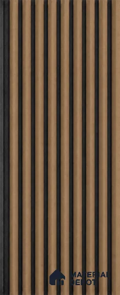 Rame 10 ft x 0.85 ft (3060x260 mm) Prism Dual Tone Design Interior & Exterior Wall & Ceiling Panel - 21 mm | Suitable for Balcony, Facade & Open Area | Width is Subjected to 5% Variation
