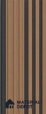 Rame 10 ft x 0.89 ft (3060x270 mm) Unic Dual Tone Design Interior & Exterior Wall & Ceiling Panel - 15 mm | Suitable for Balcony, Facade & Open Area | Width is Subjected to 5% Variation