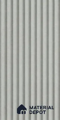 Argento 10 ft x 0.85 ft (3060x260 mm) Prism Design Interior & Exterior Wall & Ceiling Panel - 21 mm | Suitable for Balcony, Facade & Open Area | Width is Subjected to 5% Variation