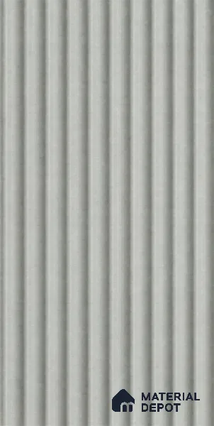 Argento 10 ft x 0.85 ft (3060x260 mm) Prism Design Interior & Exterior Wall & Ceiling Panel - 21 mm | Suitable for Balcony, Facade & Open Area | Width is Subjected to 5% Variation