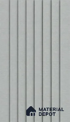 Argento 10 ft x 0.89 ft (3060x270 mm) Unic Design Interior & Exterior Wall & Ceiling Panel - 15 mm | Suitable for Balcony, Facade & Open Area | Width is Subjected to 5% Variation