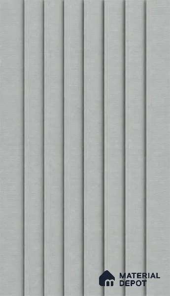 Argento 10 ft x 0.89 ft (3060x270 mm) Unic Design Interior & Exterior Wall & Ceiling Panel - 15 mm | Suitable for Balcony, Facade & Open Area | Width is Subjected to 5% Variation