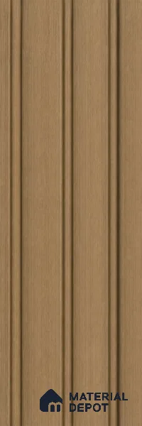 Birch 10 ft x 1 ft (3060x340 mm) Soffit Design Interior & Exterior Wall & Ceiling Panel - 12 mm | Suitable for Balcony, Facade & Open Area | Width is Subjected to 5% Variation