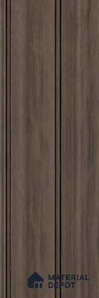 Royal Nut 10 ft x 1 ft (3060x340 mm) Duo Design Interior & Exterior Wall & Ceiling Panel - 12 mm | Suitable for Balcony, Facade & Open Area | Width is Subjected to 5% Variation