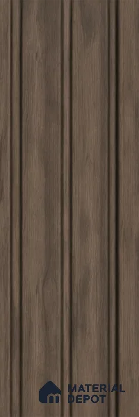 Royal Nut 10 ft x 1 ft (3060x340 mm) Soffit Design Interior & Exterior Wall & Ceiling Panel - 12 mm | Suitable for Balcony, Facade & Open Area | Width is Subjected to 5% Variation