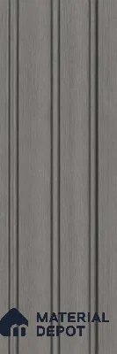 Ashwood Grey 10 ft x 1 ft (3060x340 mm) Soffit Design Interior & Exterior Wall & Ceiling Panel - 12 mm | Suitable for Balcony, Facade & Open Area | Width is Subjected to 5% Variation