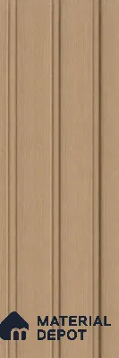 Artisan Oak 10 ft x 1 ft (3060x340 mm) Soffit Design Interior & Exterior Wall & Ceiling Panel - 12 mm | Suitable for Balcony, Facade & Open Area | Width is Subjected to 5% Variation