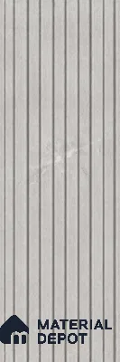 Armani Grey 10 ft x 8.2 inch Vertica Design Interior & Exterior Wall & Ceiling Panel - 20 mm | Suitable for Balcony, Facade & Open Area | Width is Subjected to 5% Variation