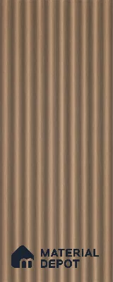 Beech Wood 10 ft x 0.45 ft (3060x140 mm) Pyramid Design Interior & Exterior Wall & Ceiling Panel - 14 mm | Suitable for Balcony, Facade & Open Area | Width is Subjected to 5% Variation