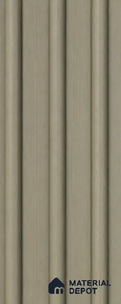 Gold 10 ft x 0.6 ft (3060x180 mm) Arch Design Interior & Exterior Wall & Ceiling Panel - 17 mm | Suitable for Balcony, Facade & Open Area | Width is Subjected to 5% Variation