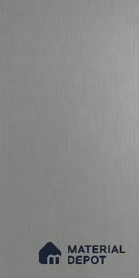Silver 10 ft x 1.3 ft (3060x400 mm) Sheet Design Interior & Exterior Wall & Ceiling Panel - 1.1 mm | Suitable for Balcony, Facade & Open Area | Width is Subjected to 5% Variation