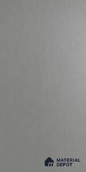 Silver 10 ft x 1.3 ft (3060x400 mm) Sheet Design Interior & Exterior Wall & Ceiling Panel - 1.1 mm | Suitable for Balcony, Facade & Open Area | Width is Subjected to 5% Variation