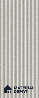 Pearl 10 ft x 0.45 ft (3060x140 mm) Pyramid Design Interior & Exterior Wall & Ceiling Panel - 14 mm | Suitable for Balcony, Facade & Open Area | Width is Subjected to 5% Variation